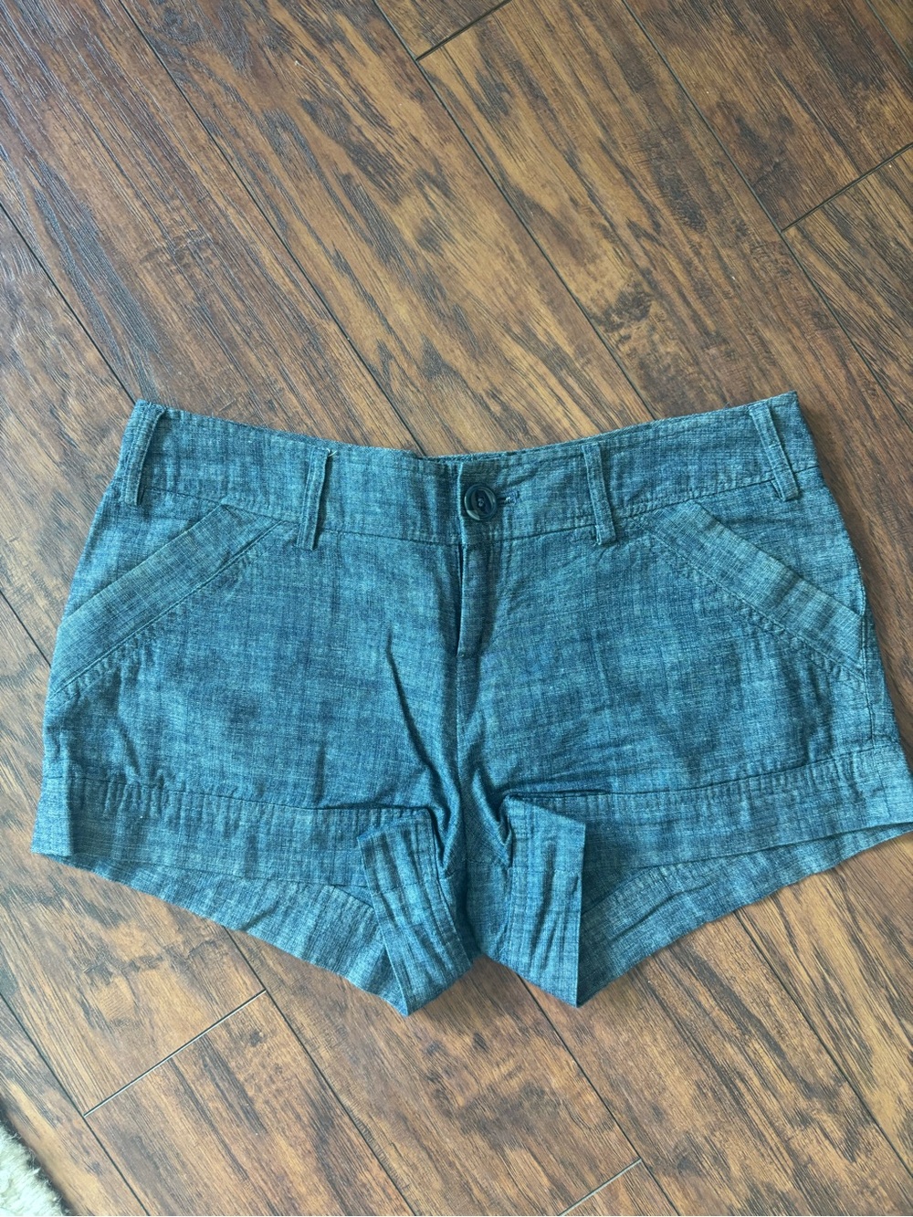 Forever 21 Teal Chambray Women’s Shorts